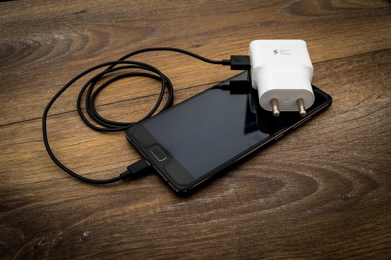 The charger, the cable and the device each set a limit. You get the lowest of the three.